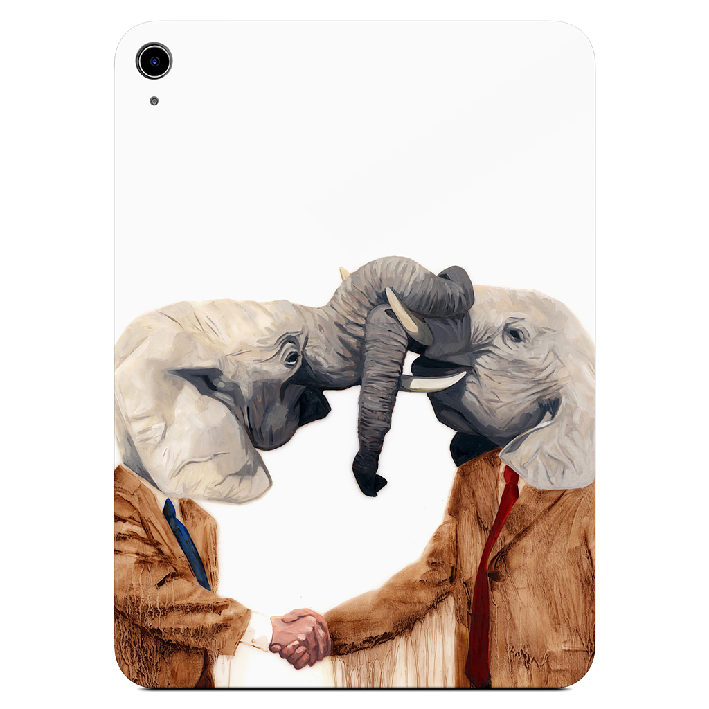 Trunking In Korea iPad Skin