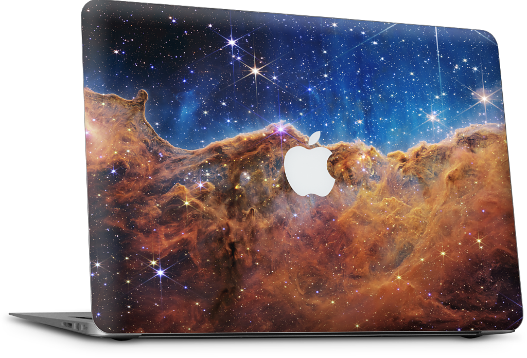 Cosmic Cliffs of Carina MacBook Skin