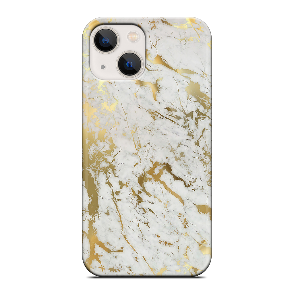 Gold Marble iPhone Case
