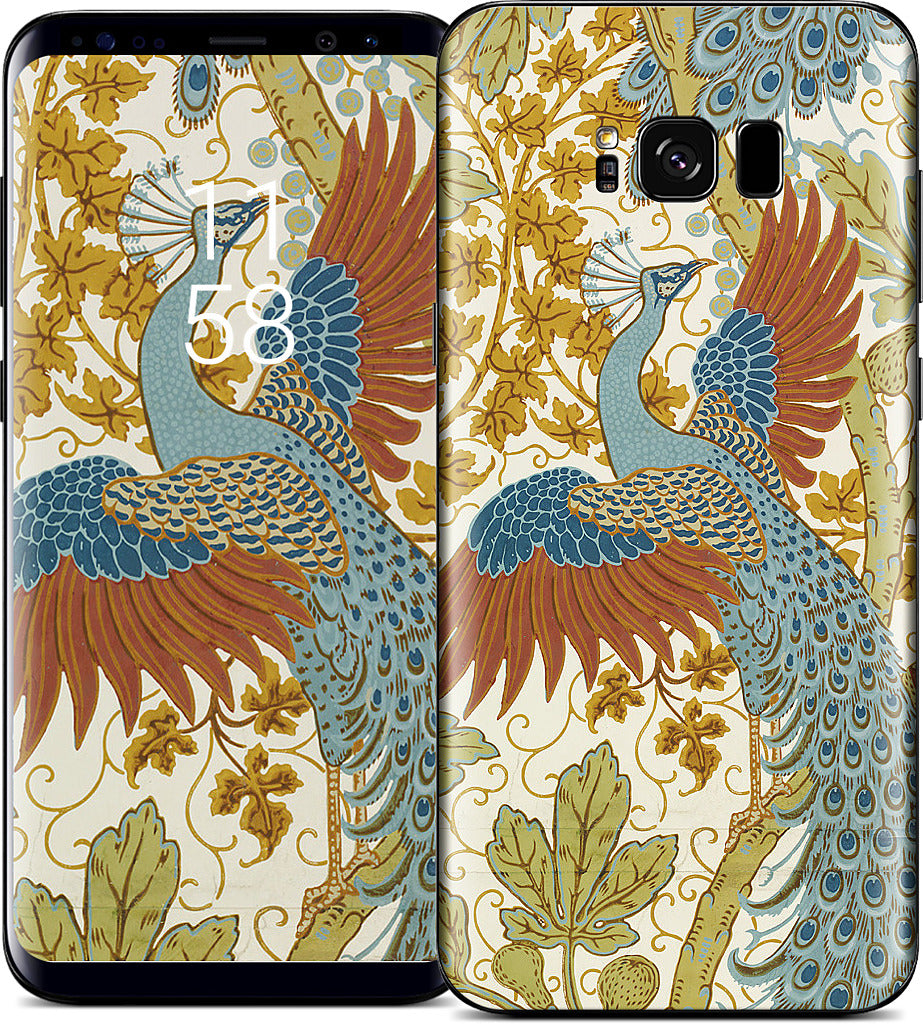 Fig and Peacock Samsung Skin