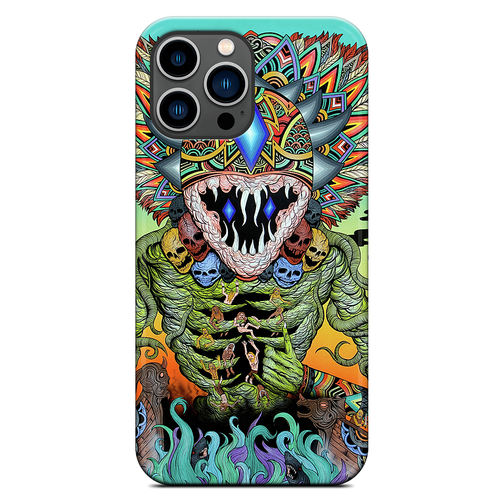 A Gleaming Destroyer iPhone Case