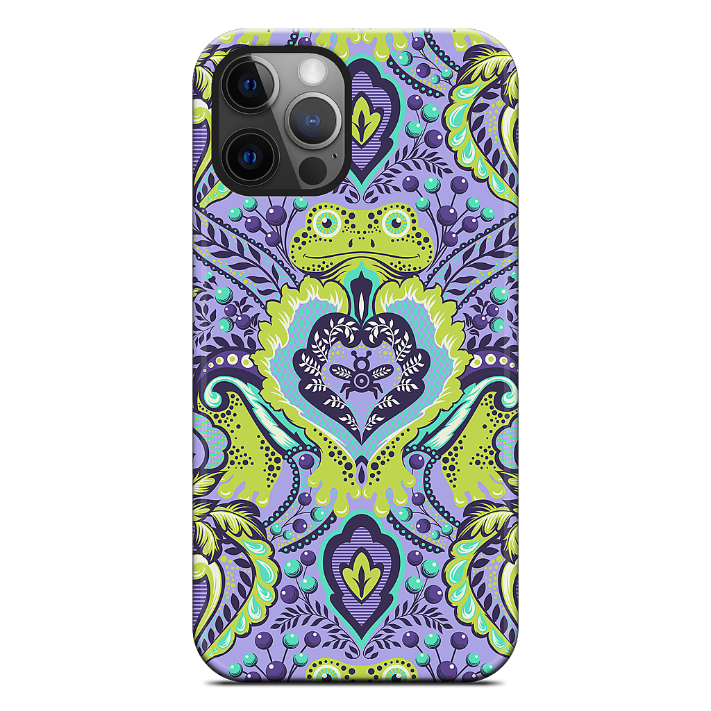 Frog Prince Orchid iPhone Case