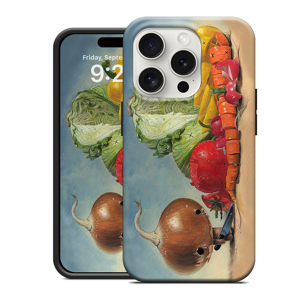 Slice and Dice iPhone Case