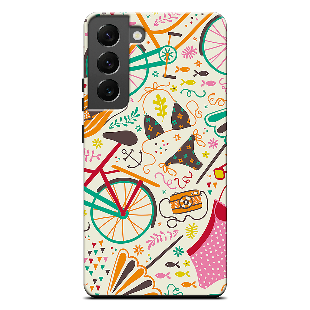 Seaside Cycle Samsung Case