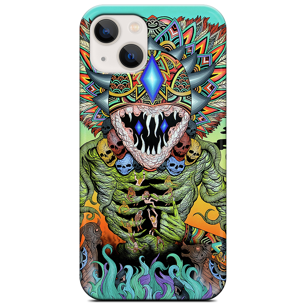 A Gleaming Destroyer iPhone Case