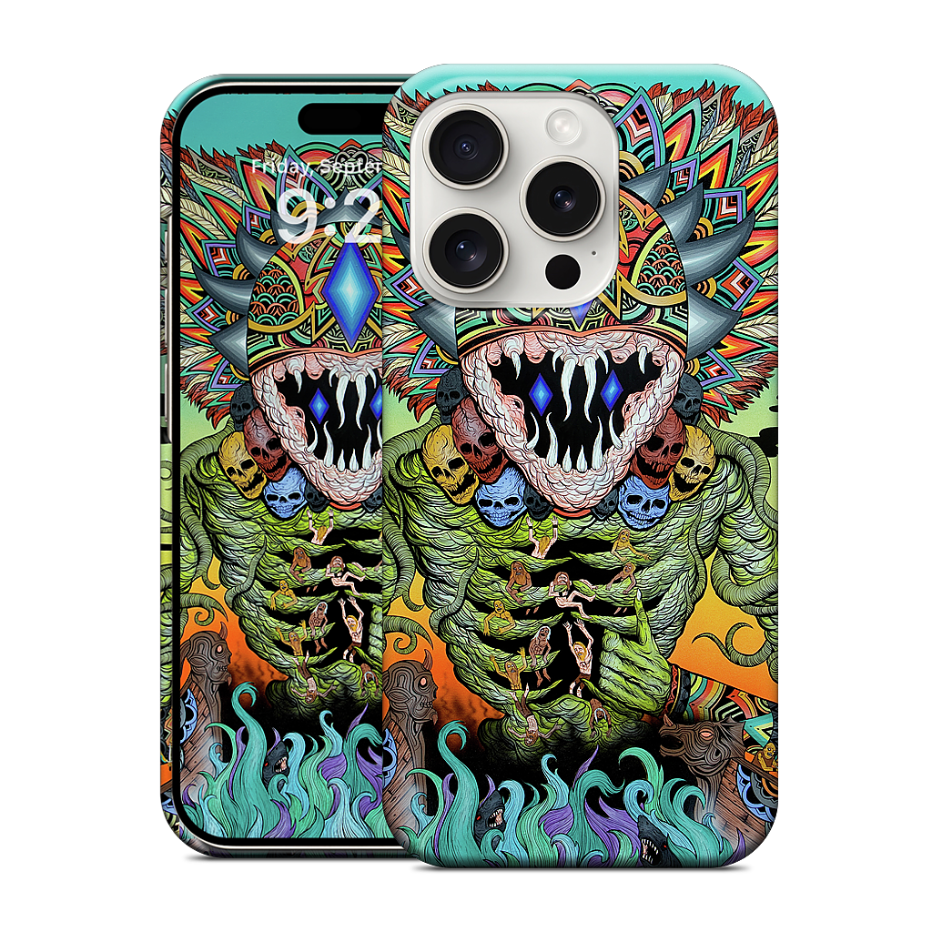 A Gleaming Destroyer iPhone Case