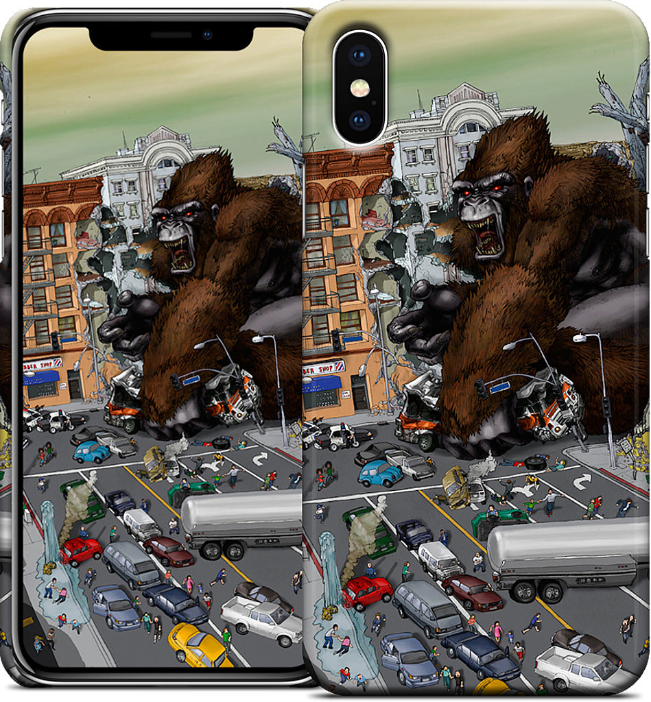War Of The Monsters iPhone Case