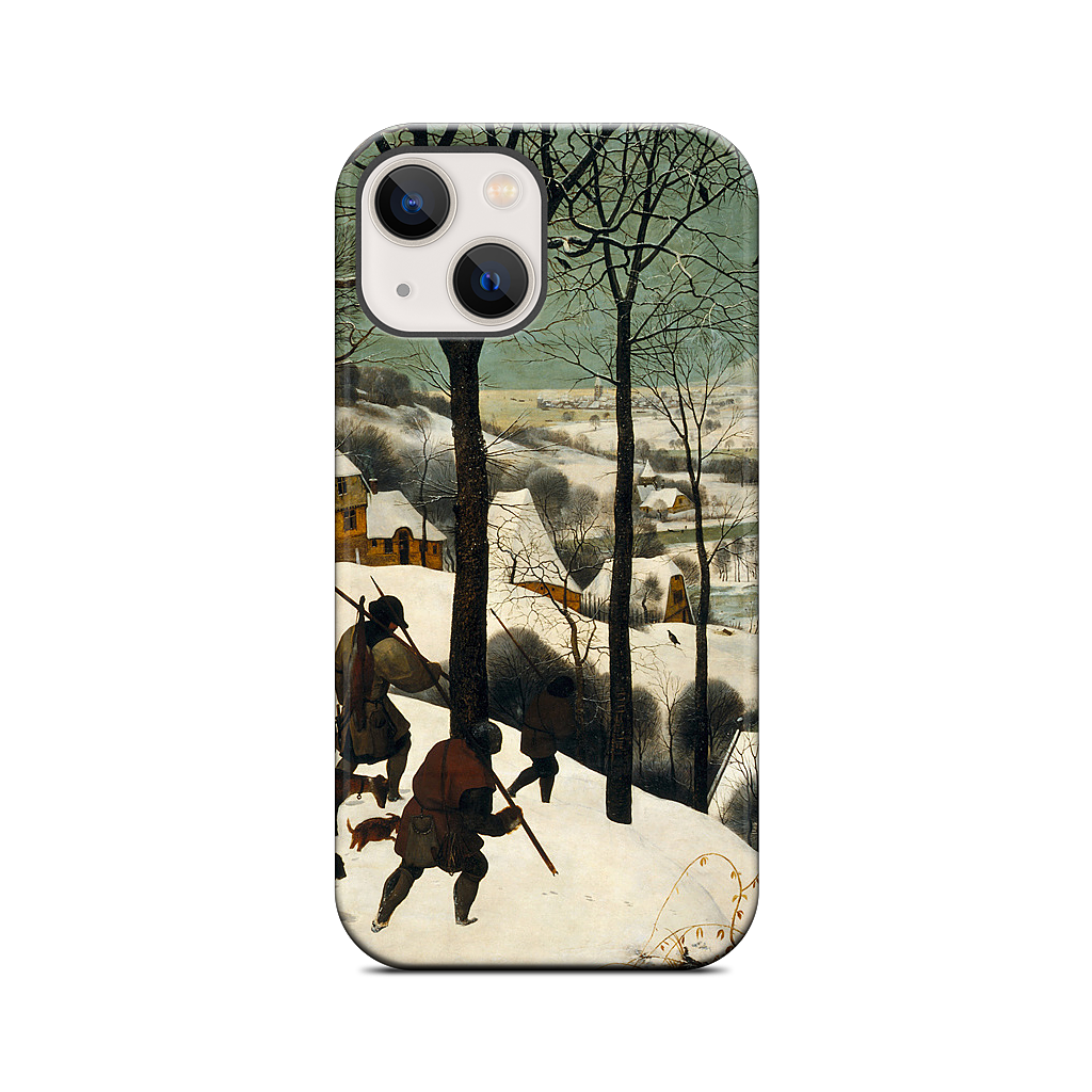 Hunters in the Snow iPhone Case