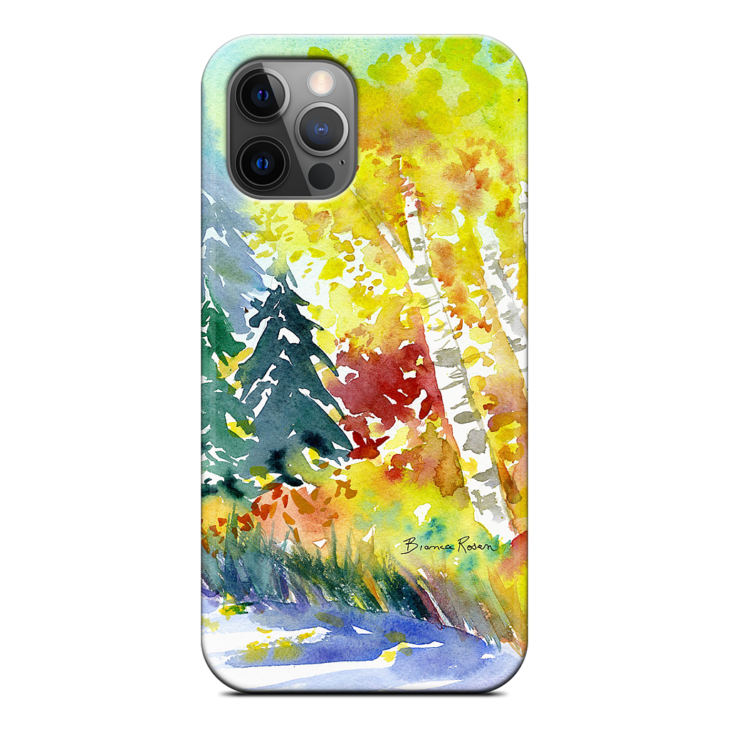 Fall Trees iPhone Case