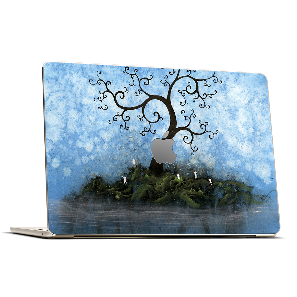 The Island MacBook Skin