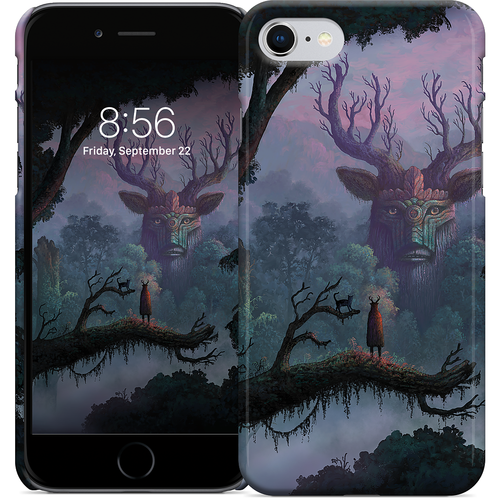 Face of the Ancient iPhone Case