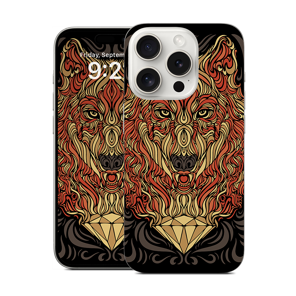The Lone Wolf iPhone Skin