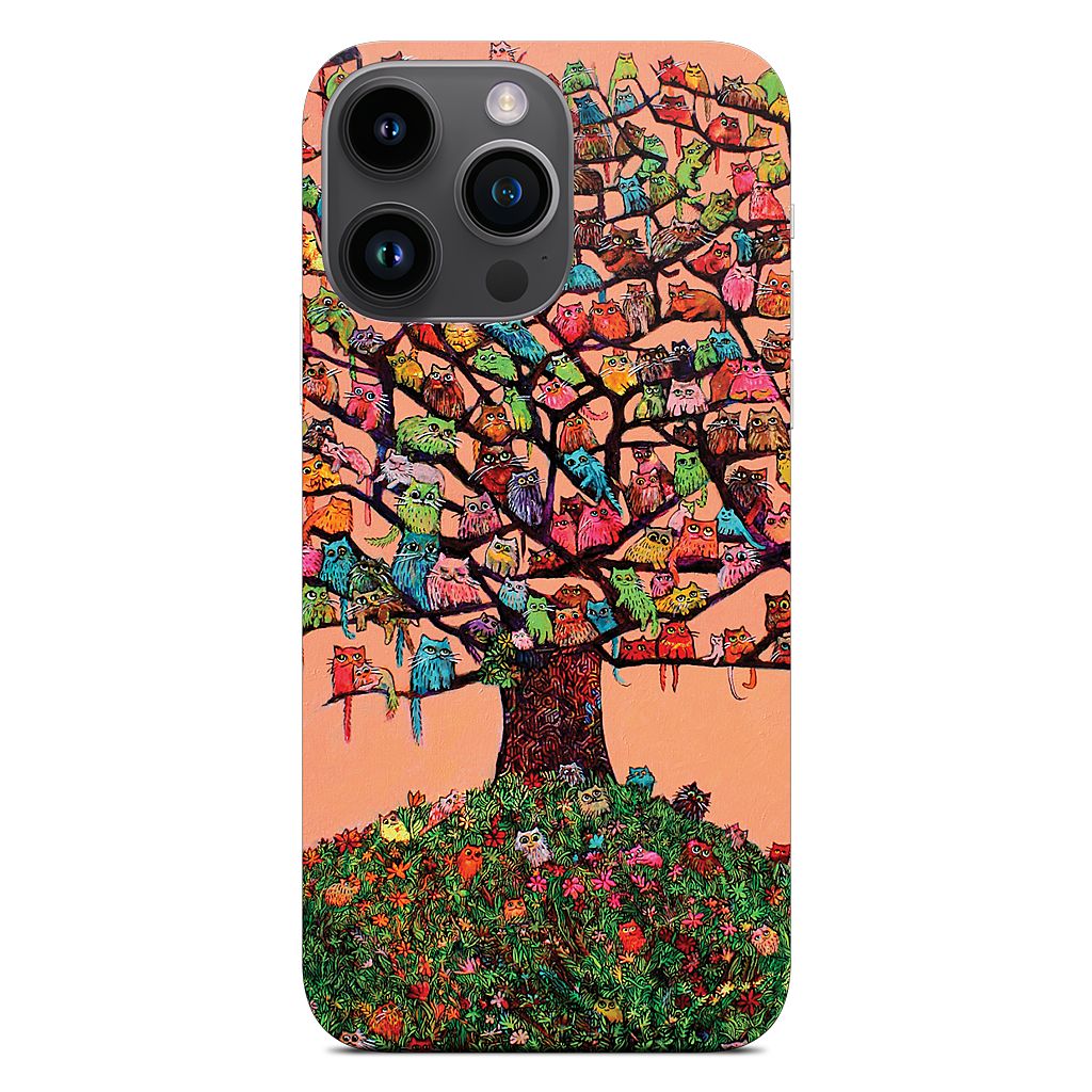 "Meau Tree" iPhone Skin