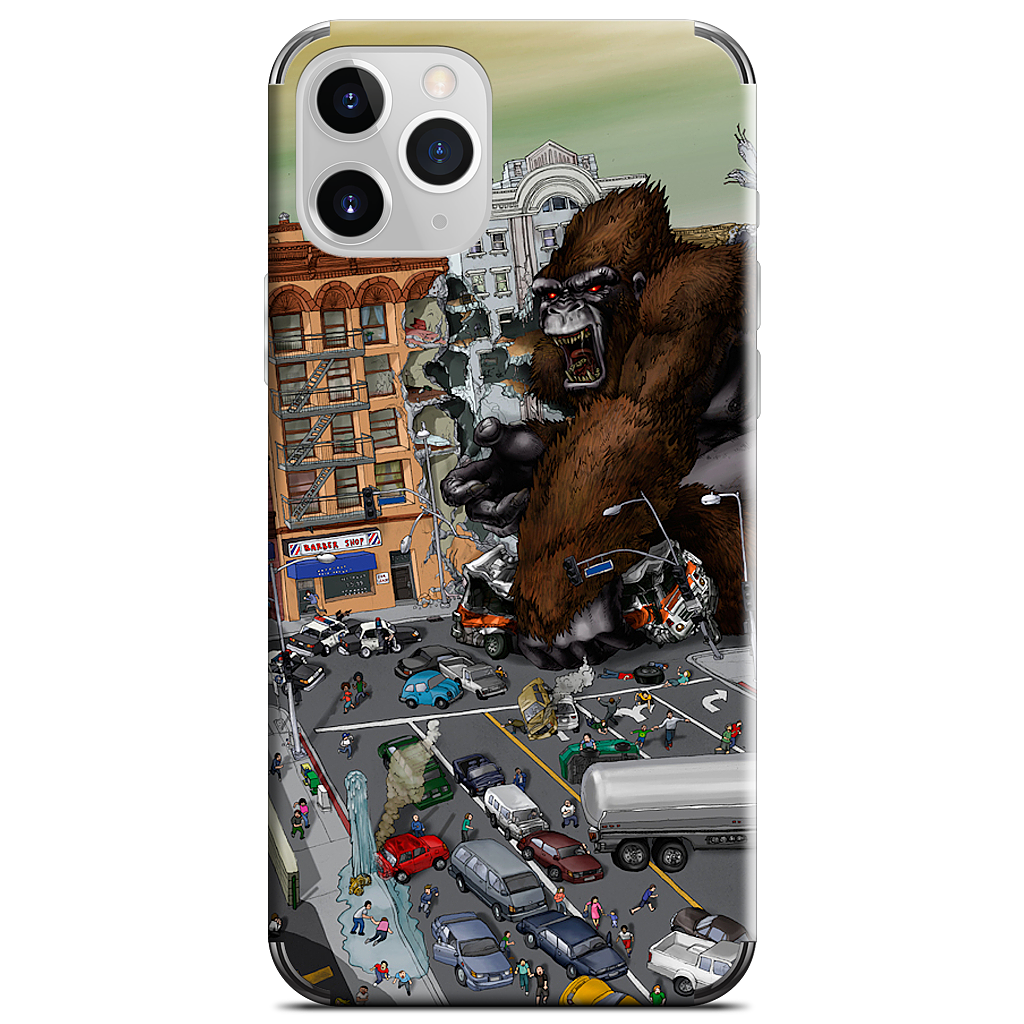 War Of The Monsters iPhone Skin