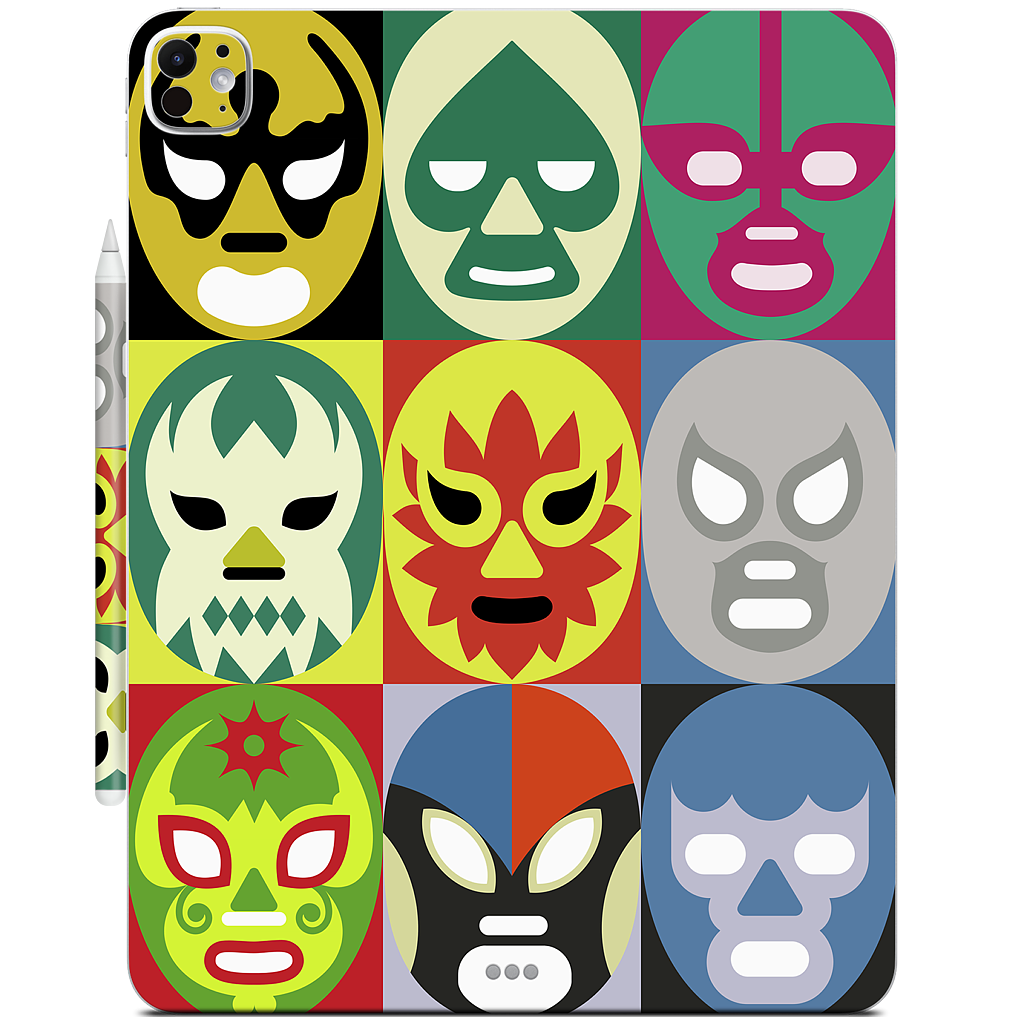 Lucha Libre iPad Skin