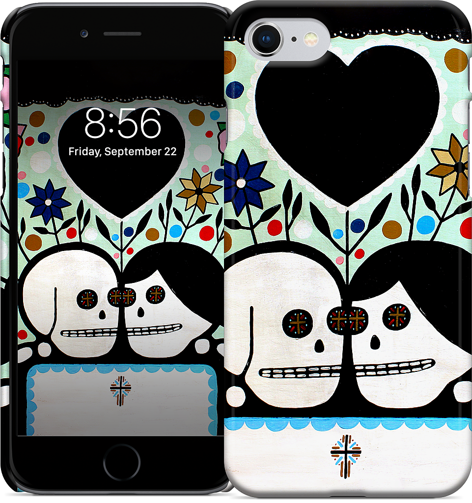 In The Garden With My Love iPhone Case