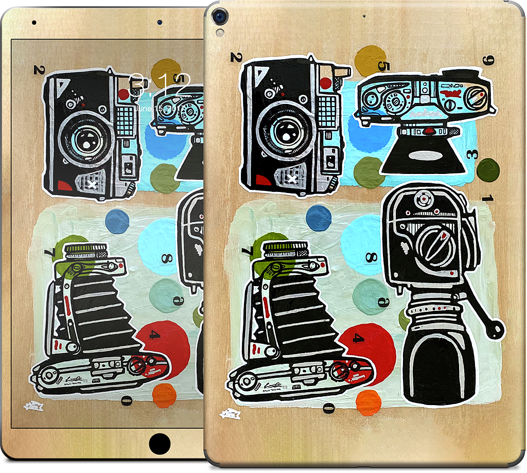 Watch It Happen iPad Skin