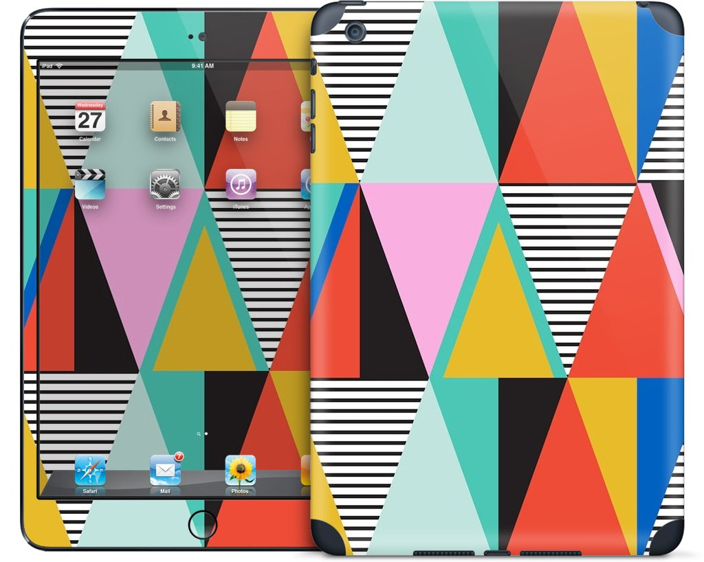 Graphic Triangles iPad Skin