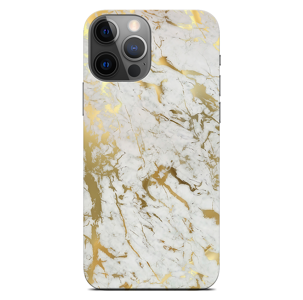 Gold Marble iPhone Skin