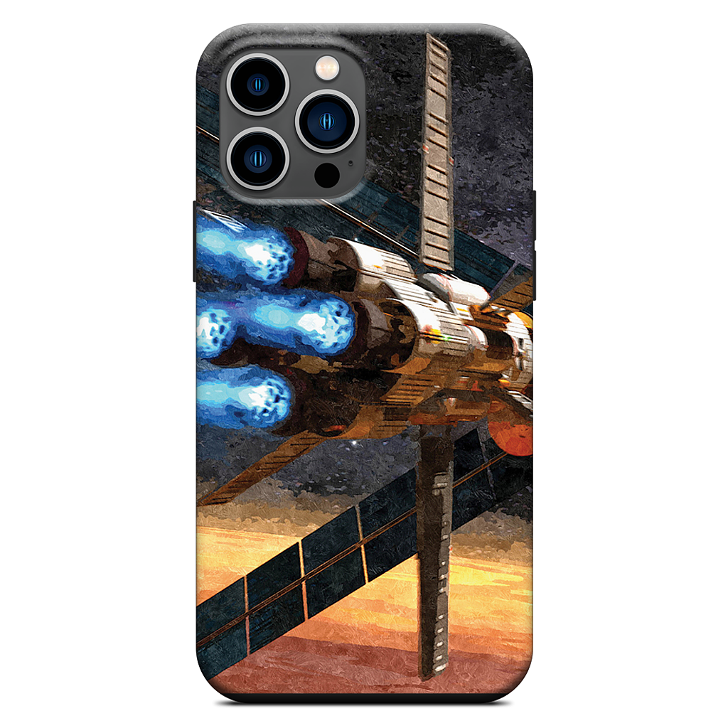 Mars Orbit iPhone Case