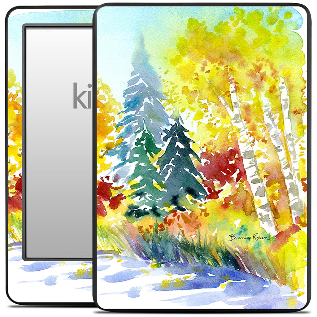 Fall Trees Kindle Skin