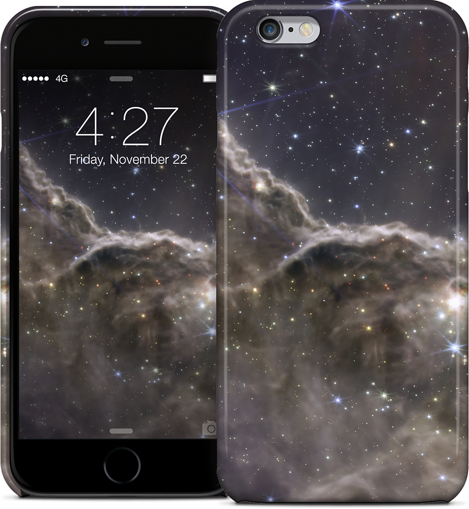 Cosmic Cliffs of Carina (MIRI and NIRCam Image) iPhone Case