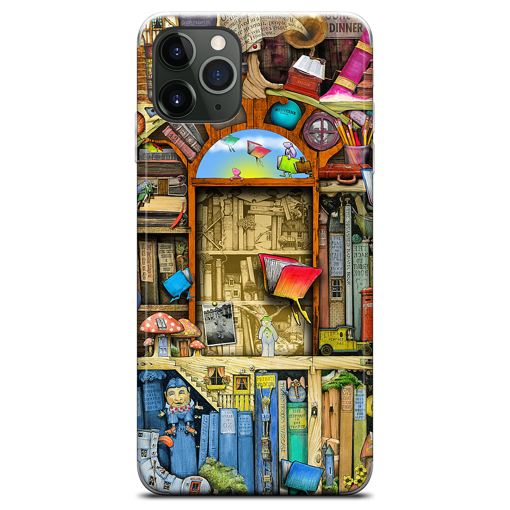 Bookshelf 2b iPhone Skin