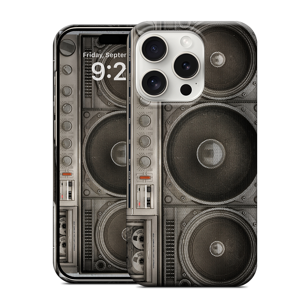 Boombox iPhone Case