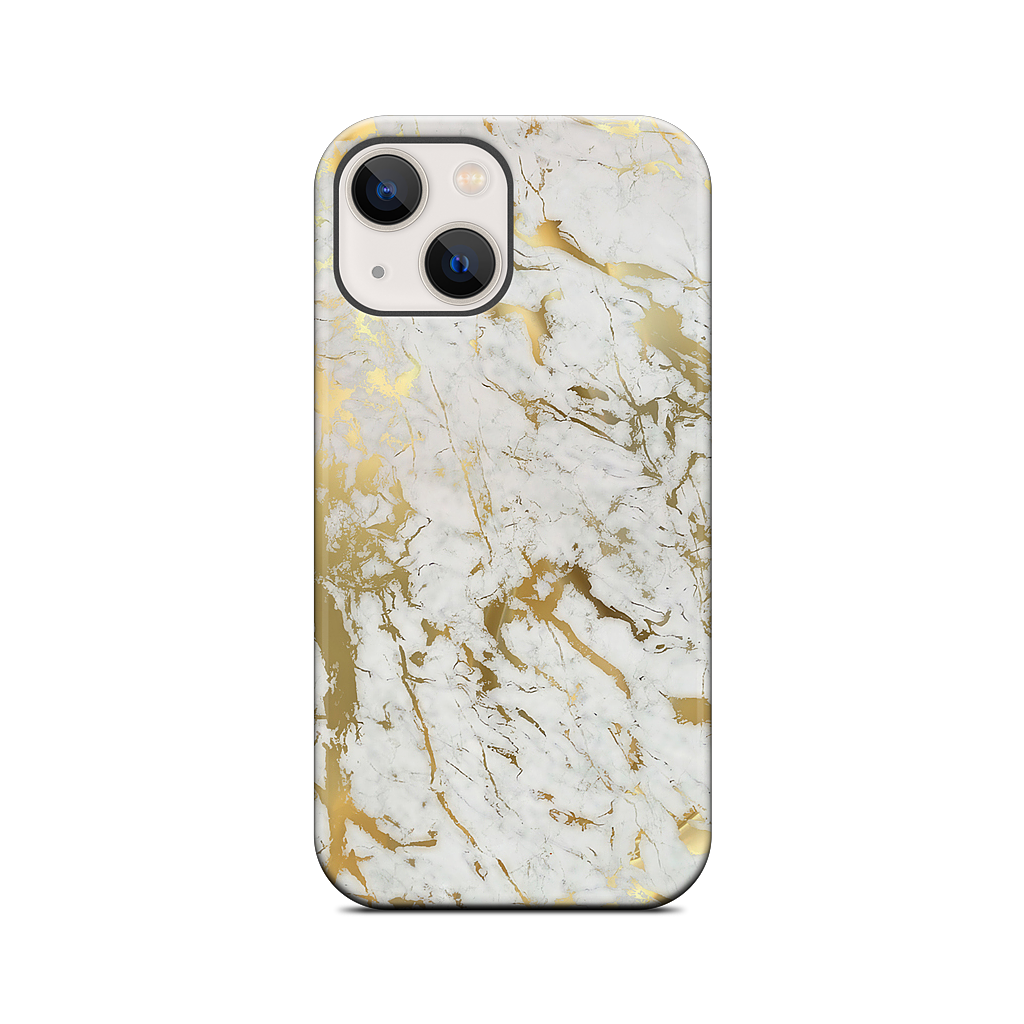 Gold Marble iPhone Case