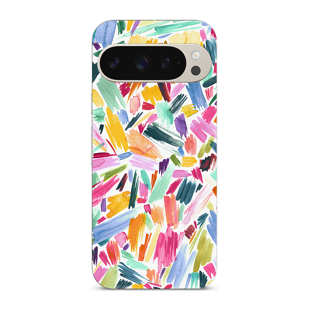 Colorful Abstract Strokes Google Phone