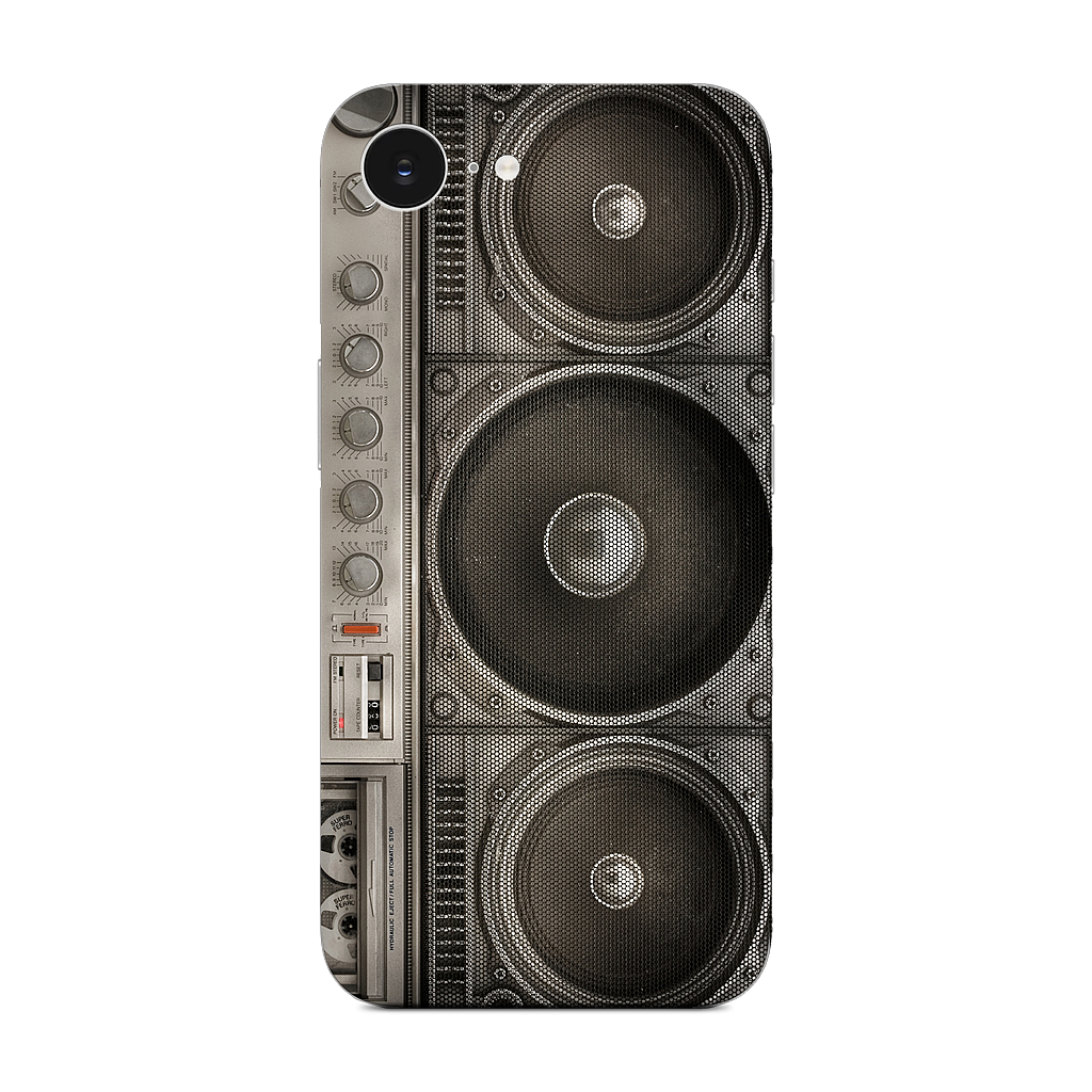Boombox iPhone Skin