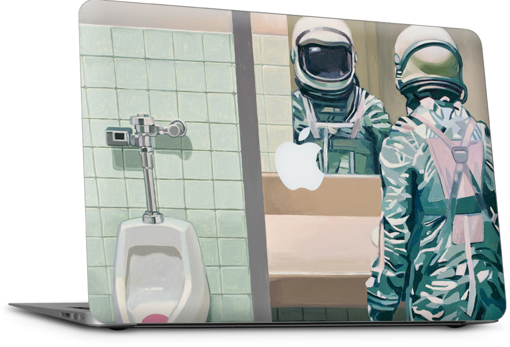 Men's Room MacBook Skin