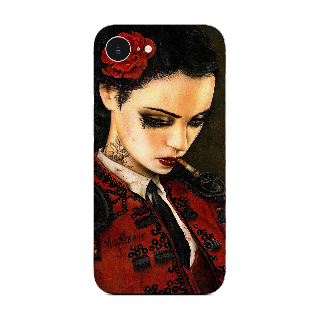 Bull Fight Her iPhone Skin