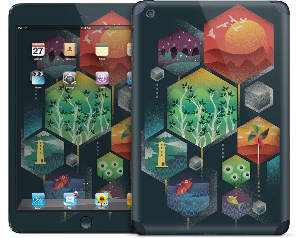 Geometrical Wonders iPad Skin