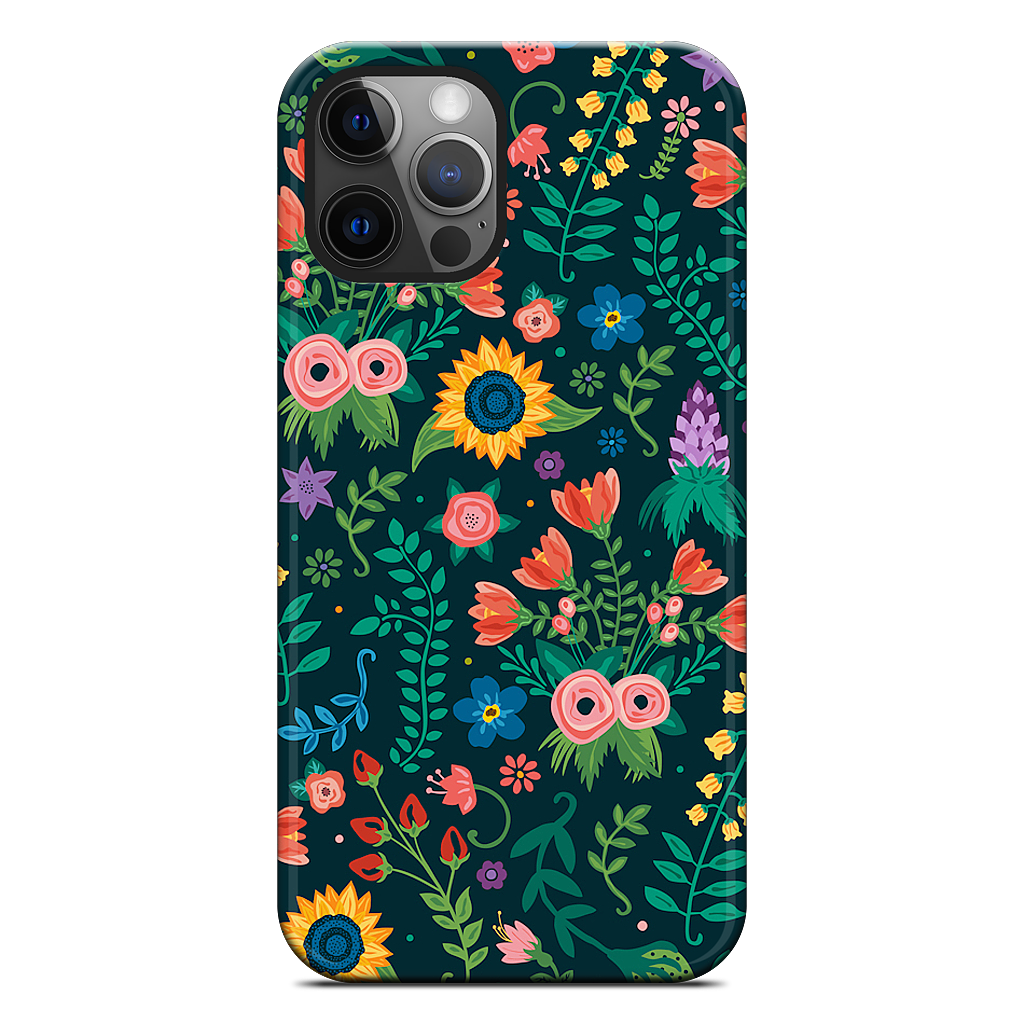 Floral Heart iPhone Case