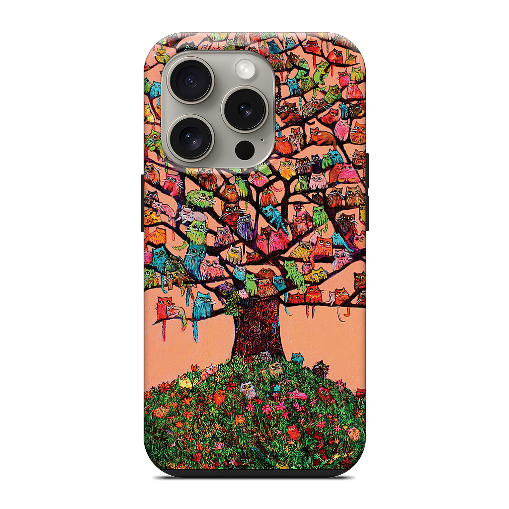"Meau Tree" iPhone Case