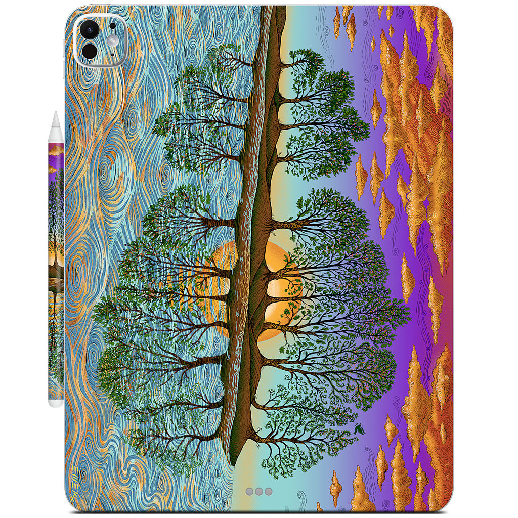 Guitar In Sea Major iPad Skin