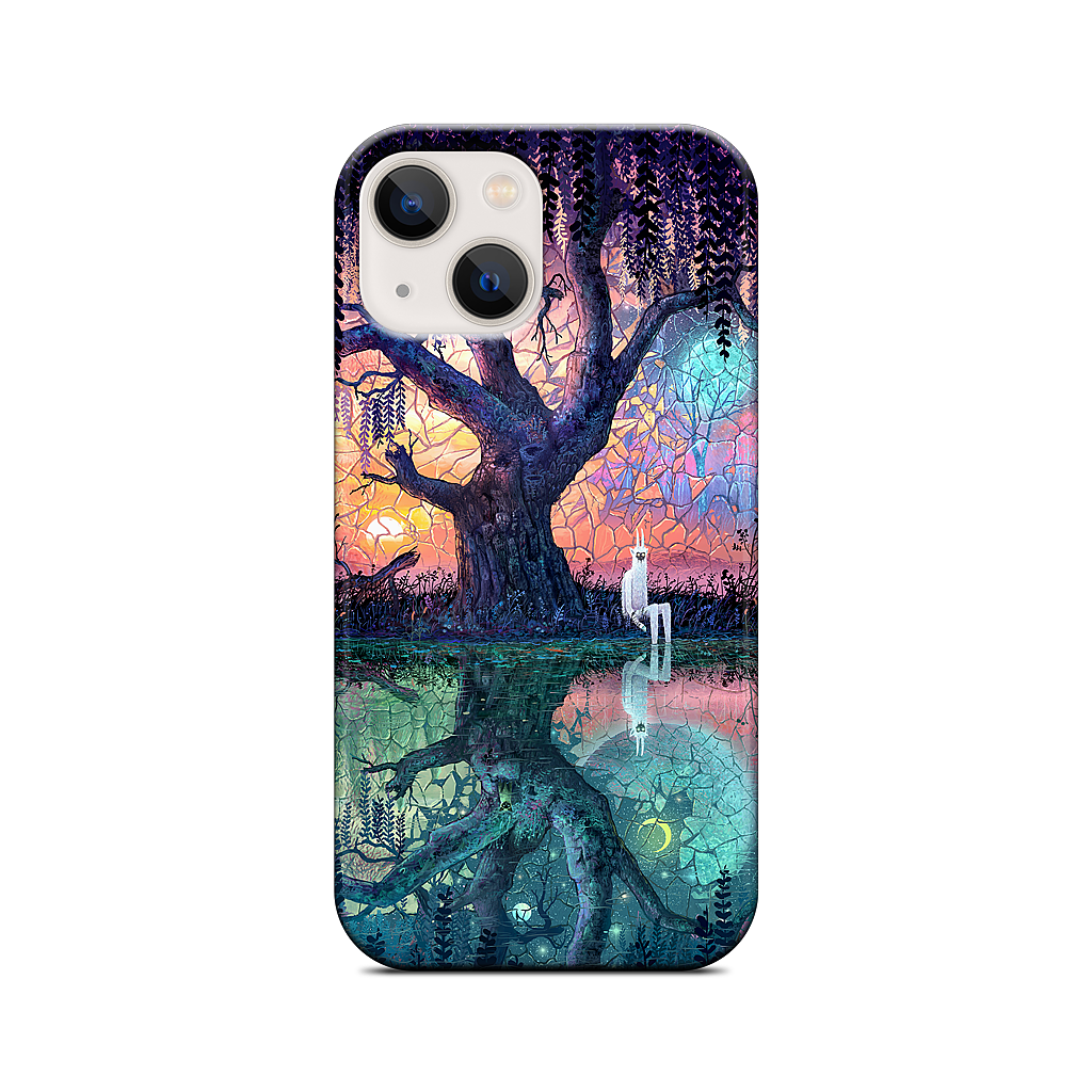 On the Banks of Broken Worlds iPhone Case