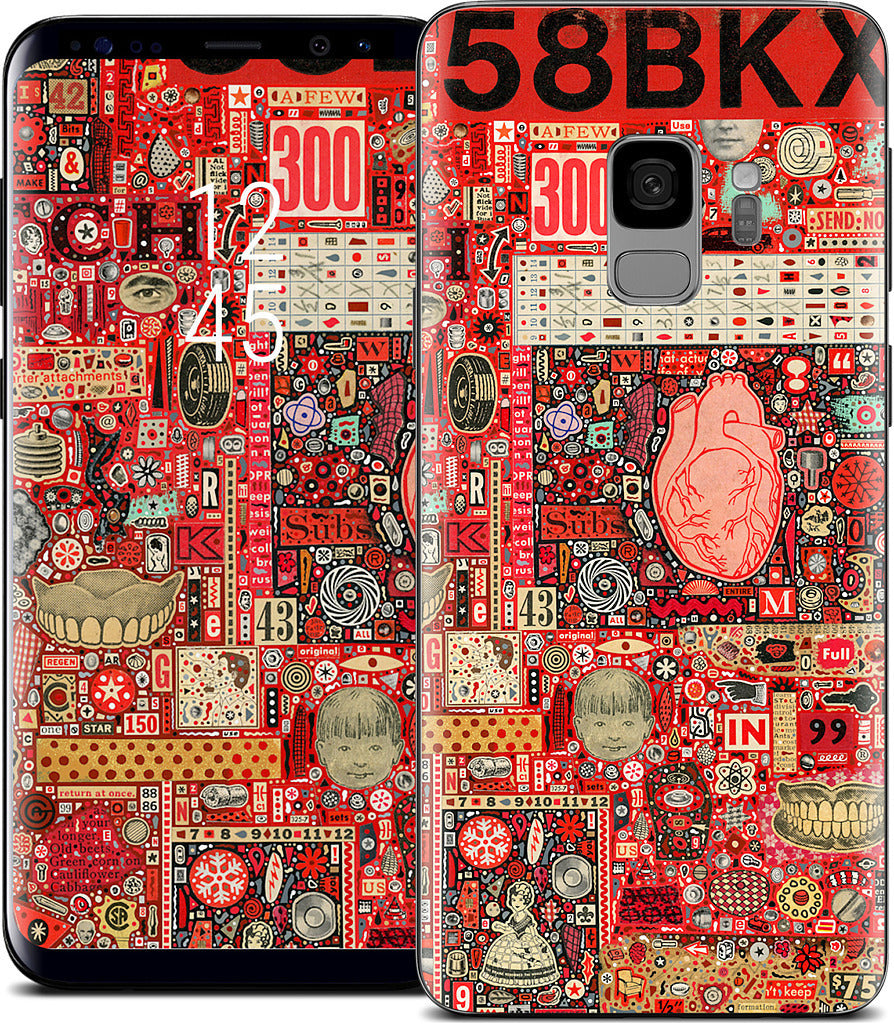 Big Numbers - Heart and Teeth Samsung Skin