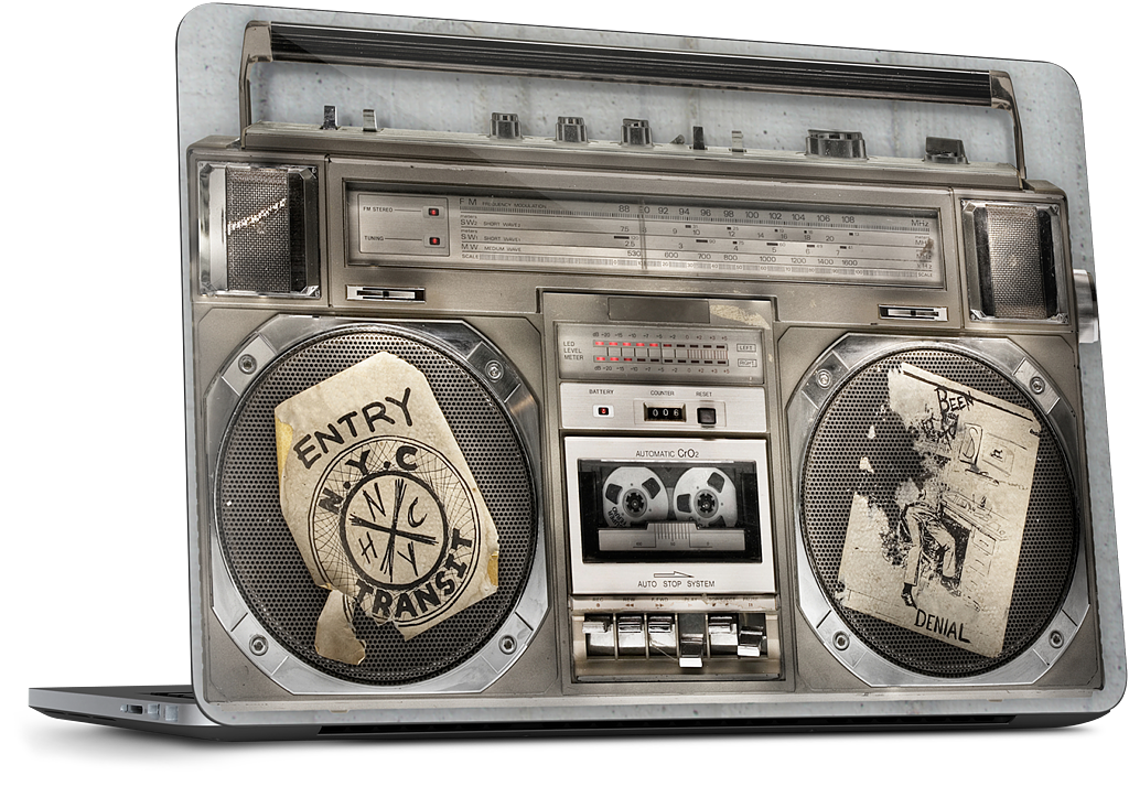 Boombox II Dell Laptop Skin