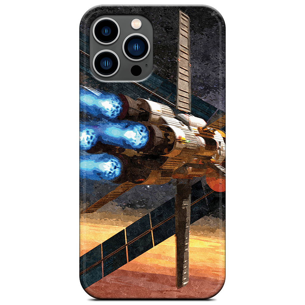 Mars Orbit iPhone Case