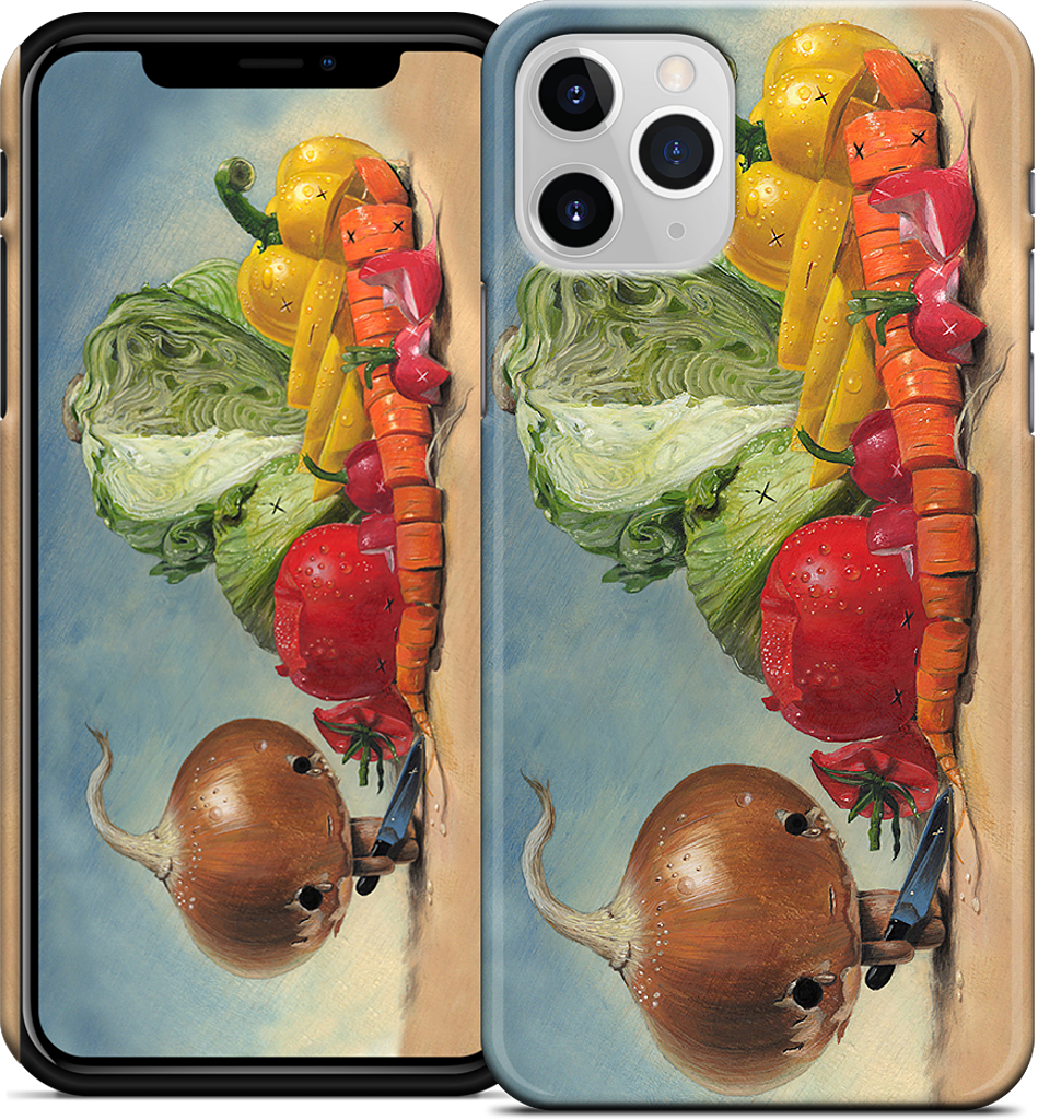 Slice and Dice iPhone Case