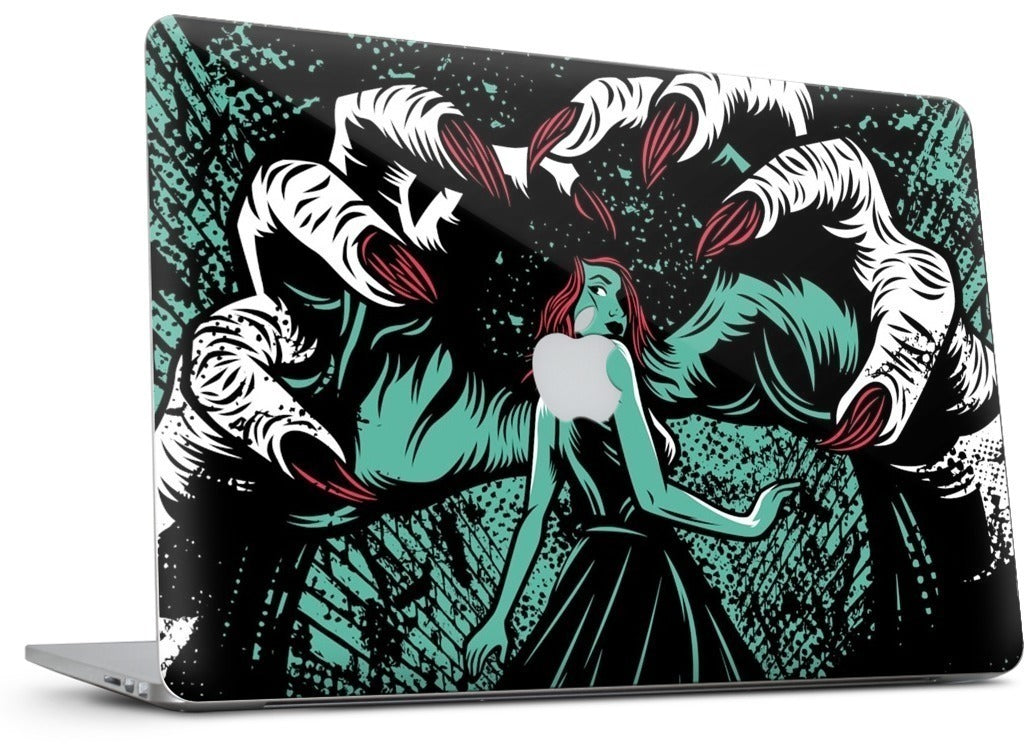 Molly vs The Zombie MacBook Skin