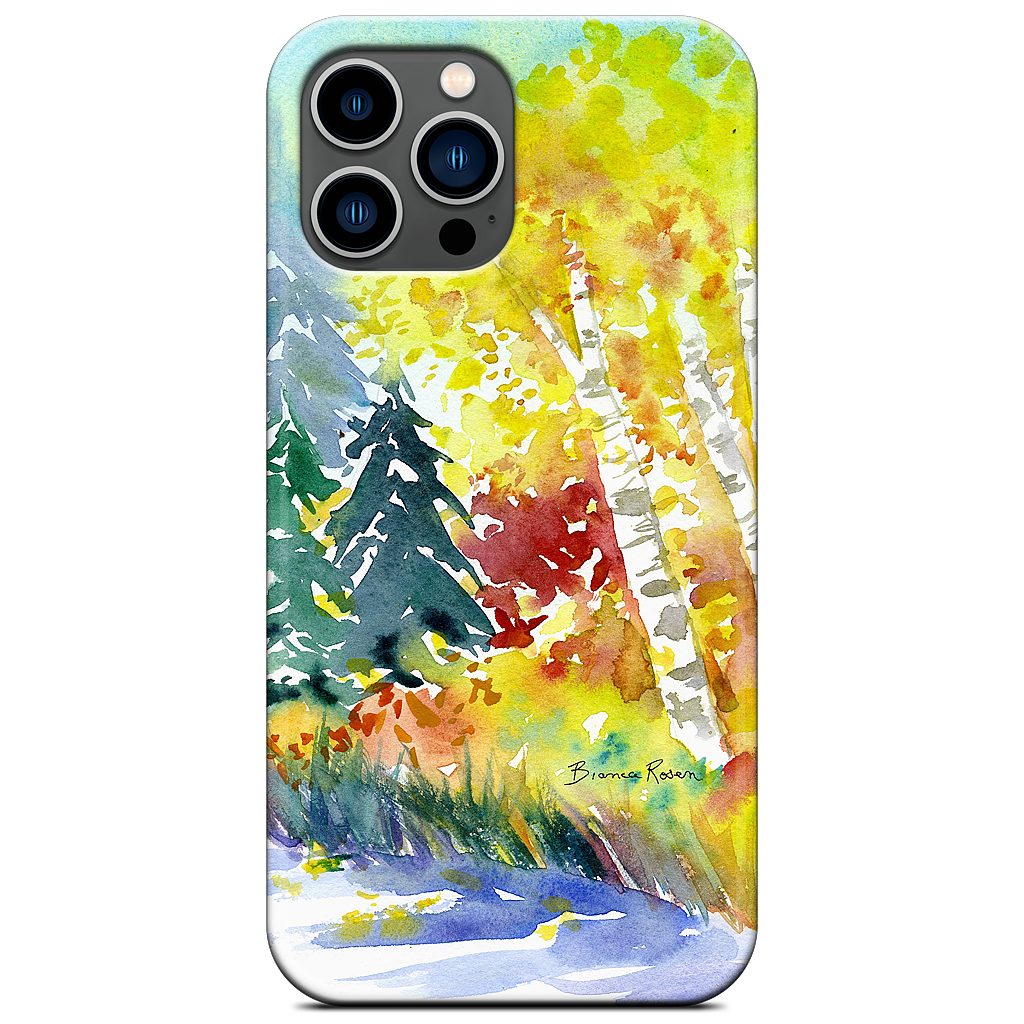 Fall Trees iPhone Case