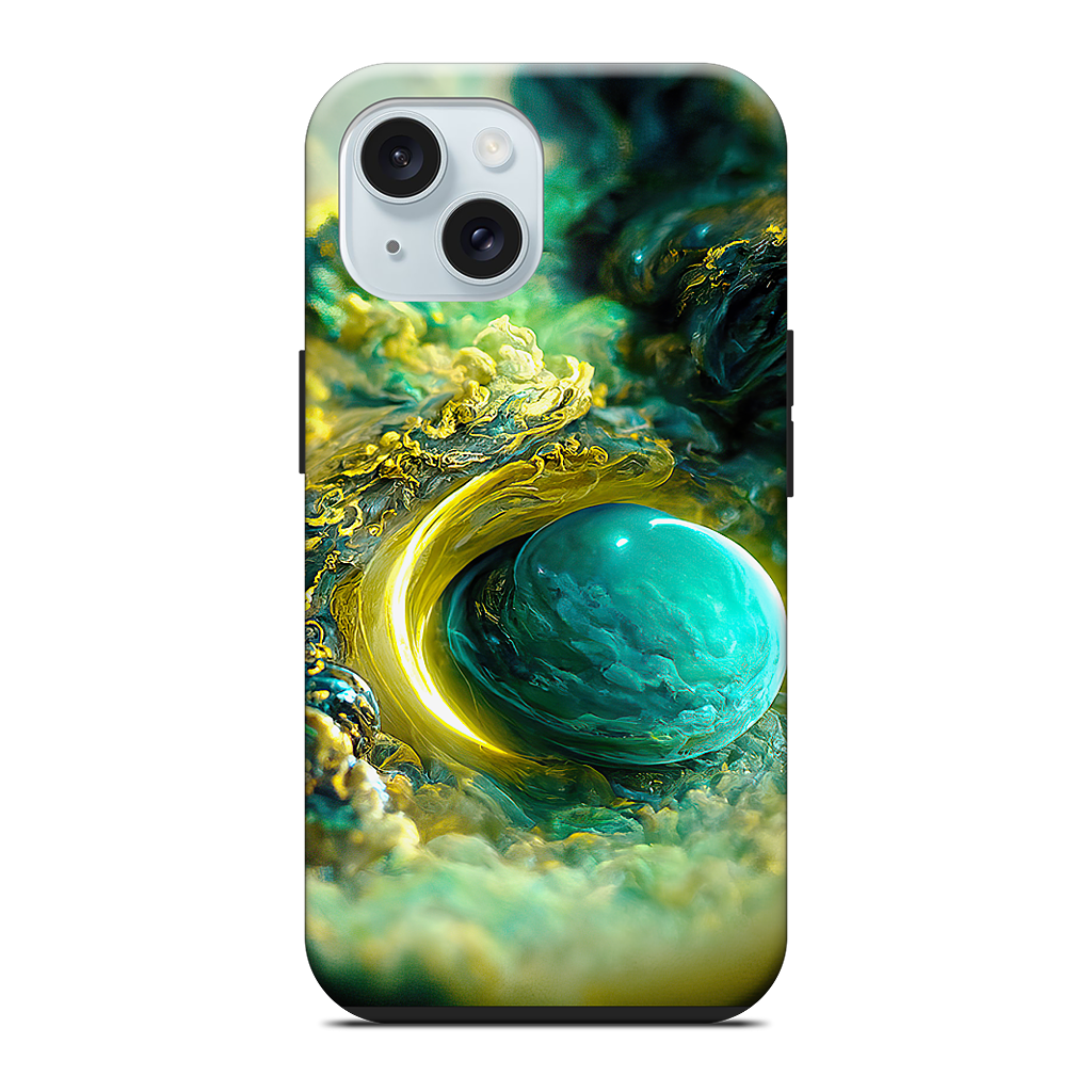 Planetary Accretion iPhone Case