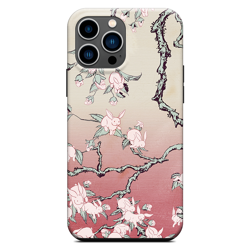 Bunny Blossom iPhone Case