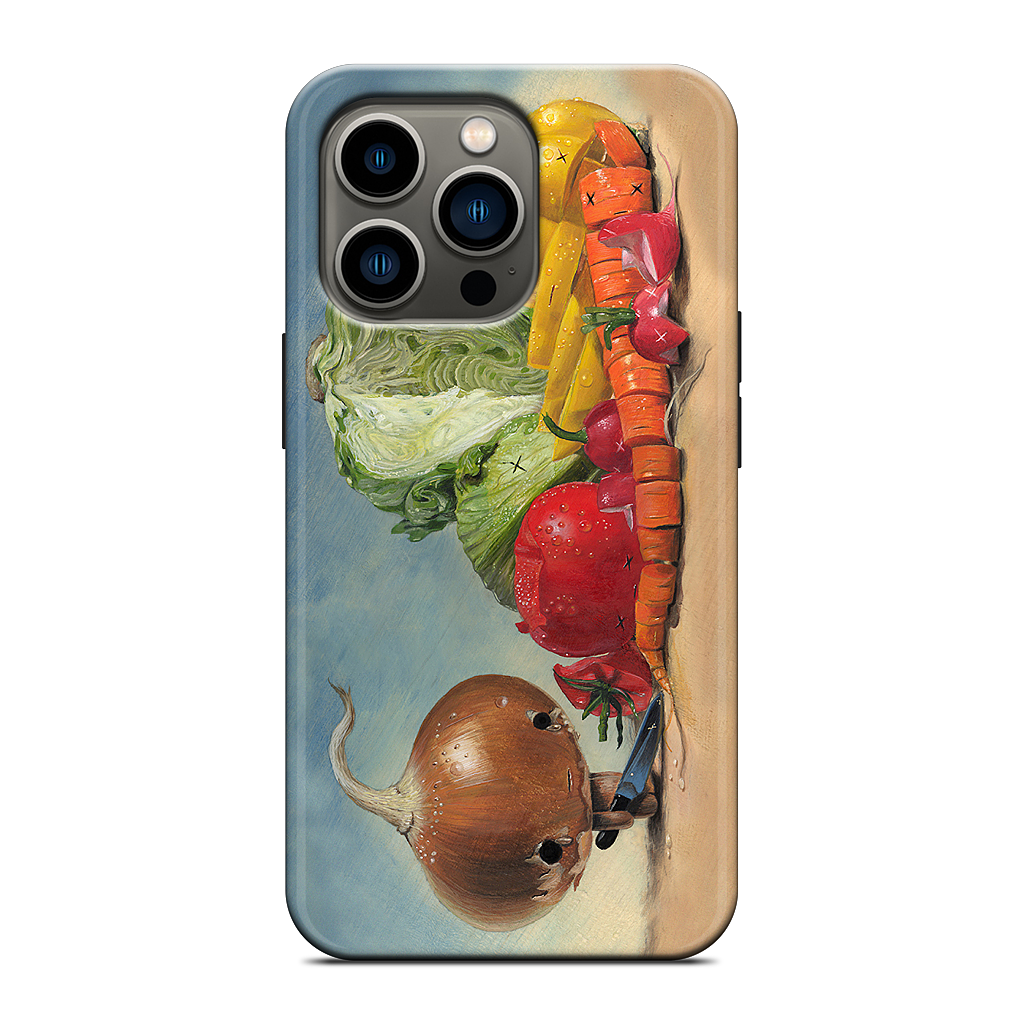 Slice and Dice iPhone Case