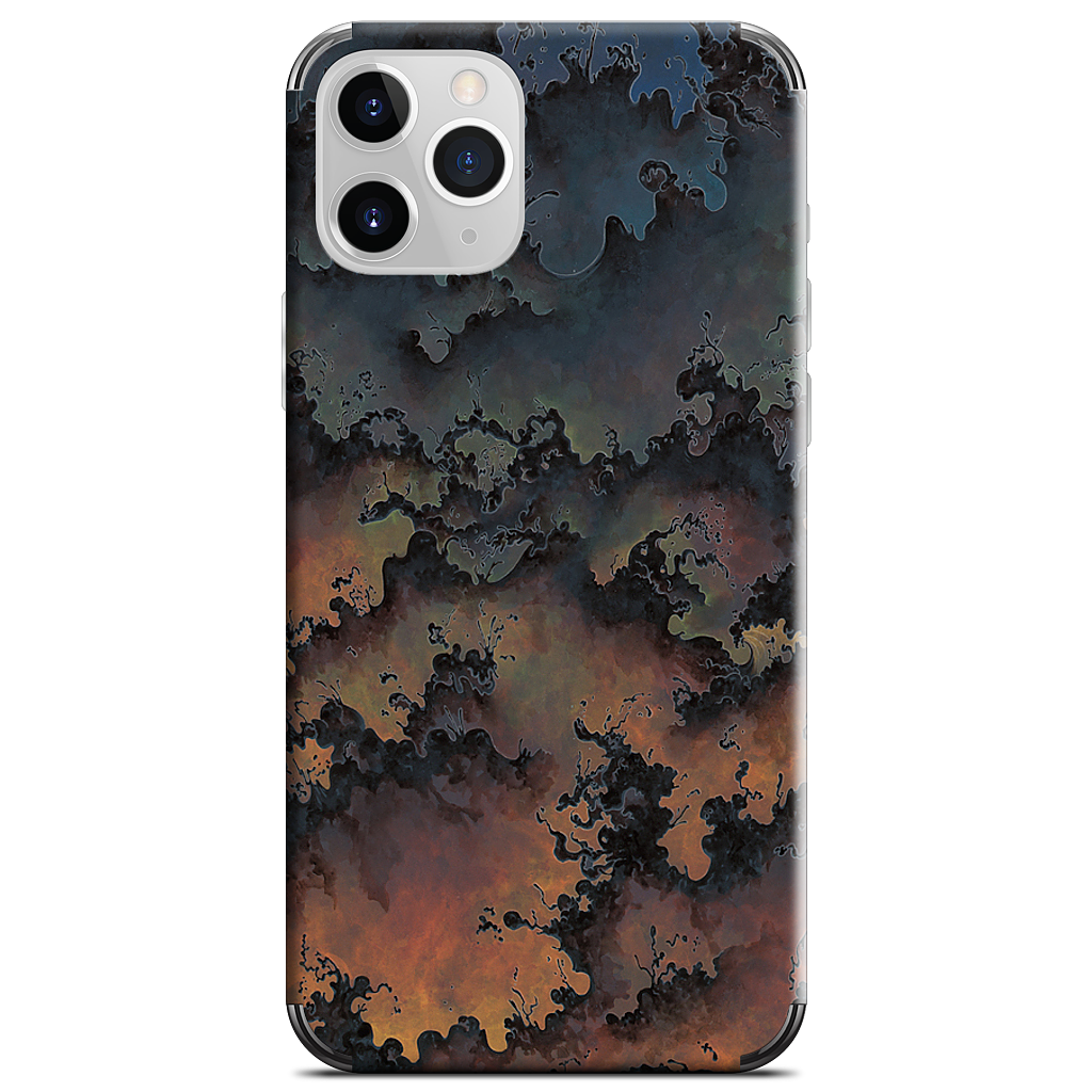 Tossed Inverted iPhone Skin