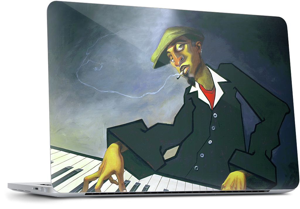 Piano Man II MacBook Skin