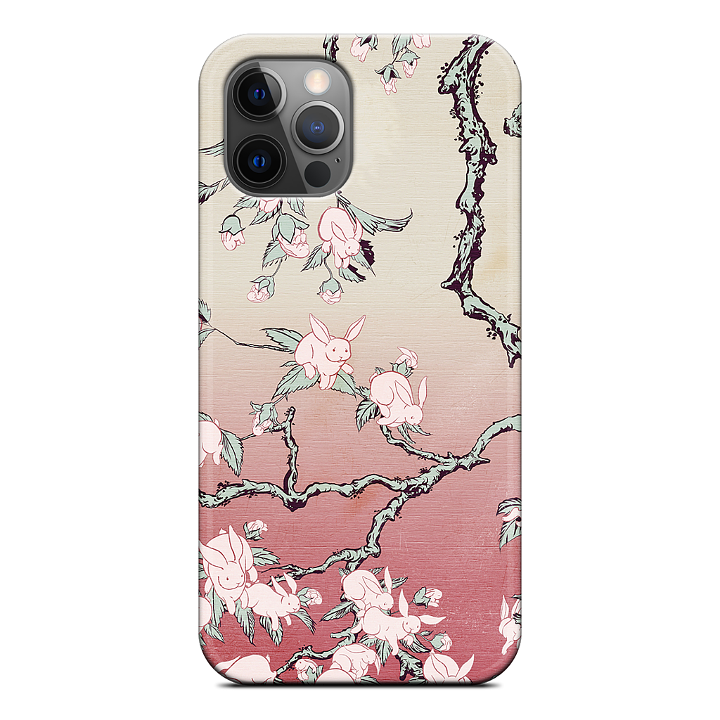 Bunny Blossom iPhone Case